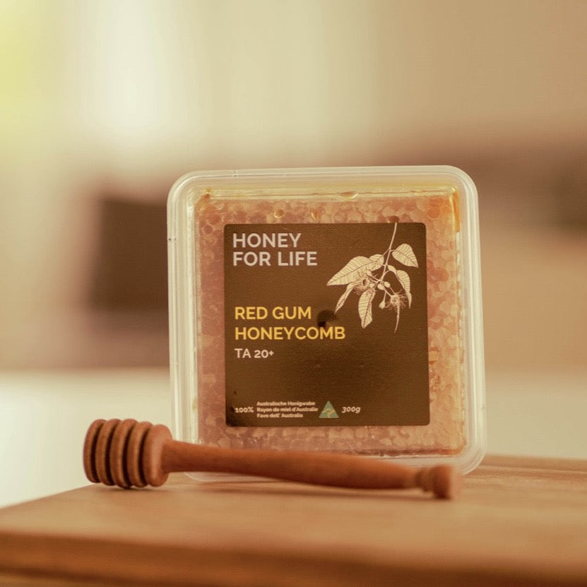 Red Gum Honey Comb TA 20+ (vergleichbar mit MGO Wert von 800+)