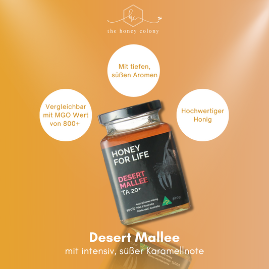 Desert Mallee TA 20+ (vergleichbar mit MGO Wert von 800+)