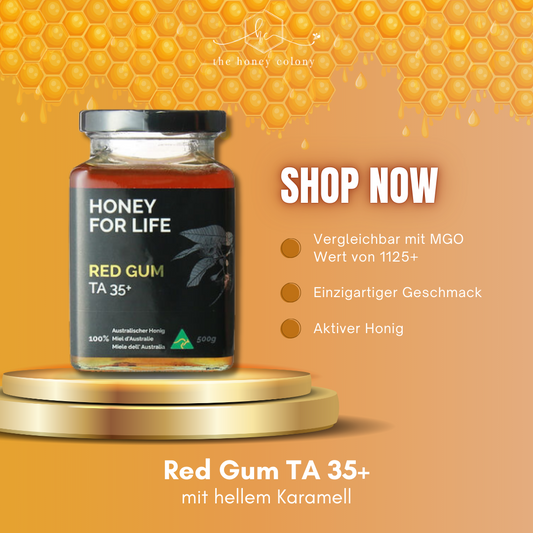 Red Gum TA 35+ (vergleichbar mit MGO Wert von 1125+)